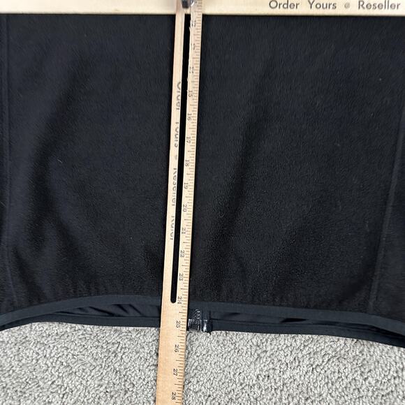 Helly Hansen Fleece Jacket Mens Small Black Full Zip Pockets Logo HH Outdoors - Picture 12 of 14